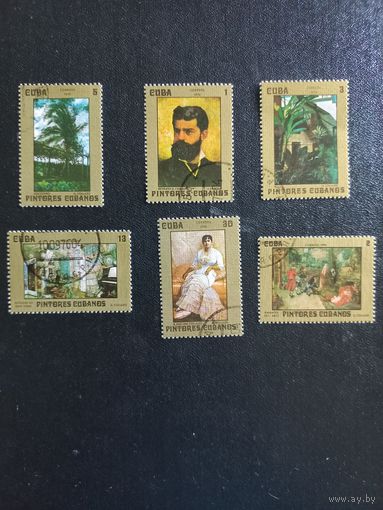 Картины кубинских художников - Гильермо Кольясо Техада. Куба. 1976