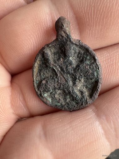 Образок Георгий Победоносец 3,5х2см