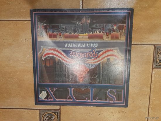 STYX "PARADISE THEATER" 1981 LP HOLLAND A&M - ORIG - NM