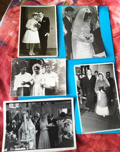 Старые свадебные фото.