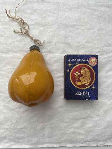 Елочная игрушка Груша.