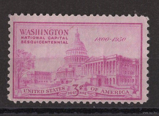 США /United States 1950** 150 лет городу Вашингтон
