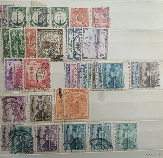Пакистан. Сборка марок