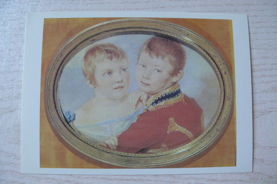 Соколов П., Две детские головки; 1984.