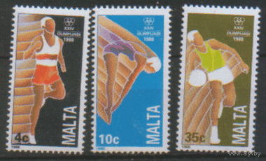 МЛТ. М. 803/05. 1988. ХХIV Олимпийские игры. чиСт.