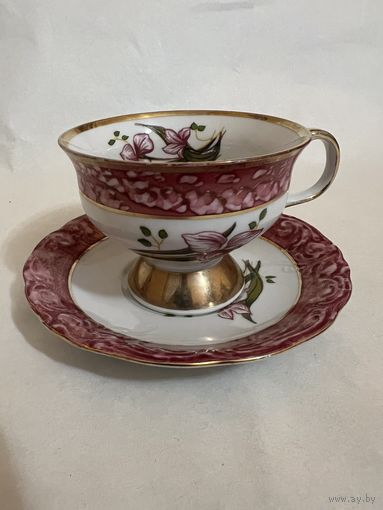 Чайная пара фарфор Chodziez Польша