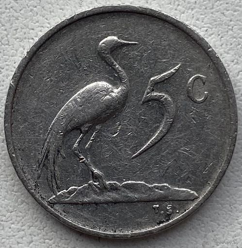 ЮАР 5 центов 1971 г.