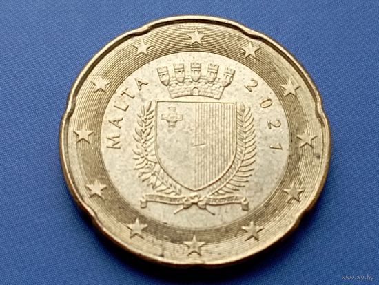 Мальта. 20 евроцентов 2021