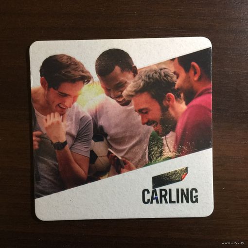 Подставка под пиво Carling No 1 /Великобритания/