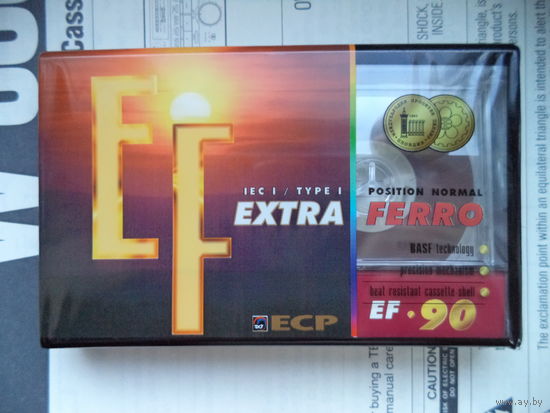 Аудиокассета ECP EF EXTRA 90 тип 1