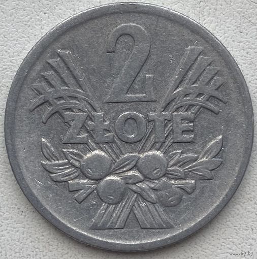 Польша 2 злотых 1973 г.