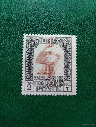 ЛИВИЯ. Итальянская колония. 1921 год.