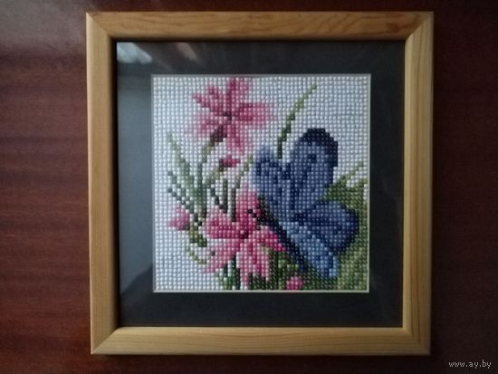 Алмазная вышивка (Бабочка)