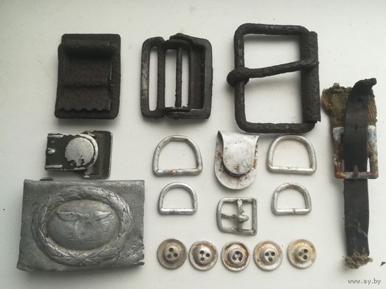 Пряжки и фурнитура. С рубля.