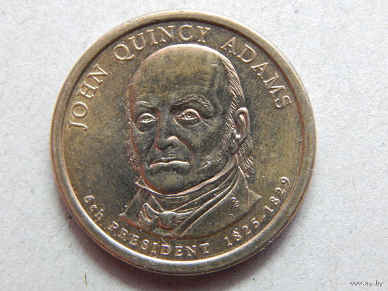 США 1 доллар 2008г.Джон Куинси Адамс (6-ой президент).