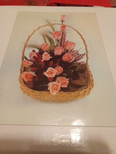 Открытка 1989г. Подписана.