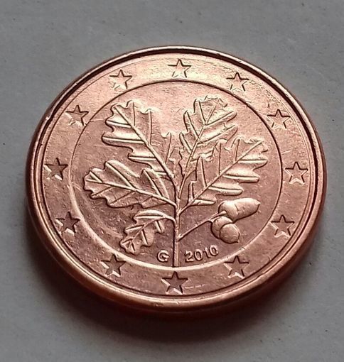 1 евроцент, Германия 2010 G, J