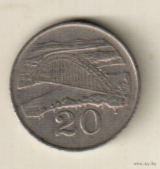 Зимбабве 20 цент 1994