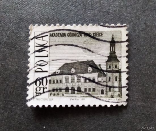Марка Польша 1966 год Туризм