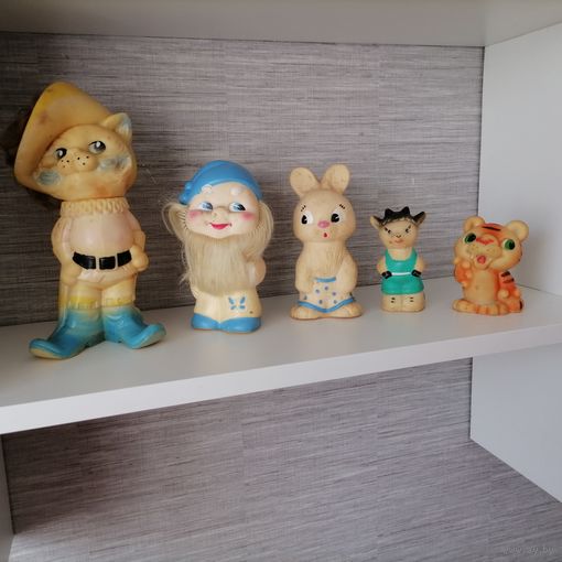 Резиновые советские игрушки