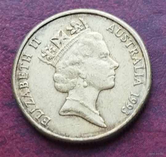 Австралия 1 доллар, 1993
