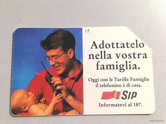 Телефонная карта. Италия