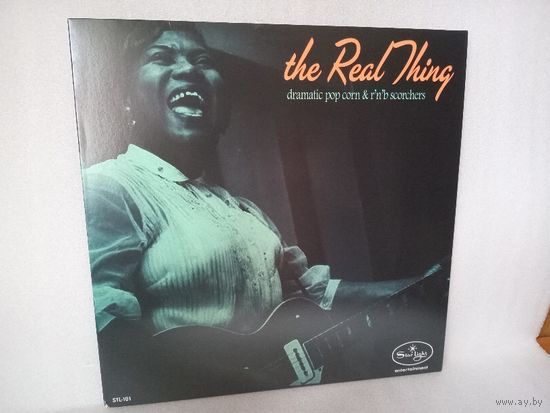 (LP)  The Real Thing - Dramatic Popcorn & R'n'B