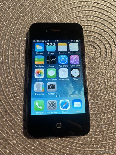 Сотовый телефон Apple iPhone 4 (16Gb)