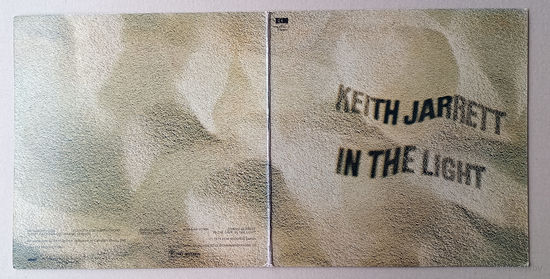 Keith Jarrett - In The Light (JAPAN 2LP 1974 винил)