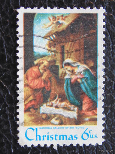 США 1970 г. Рождество.