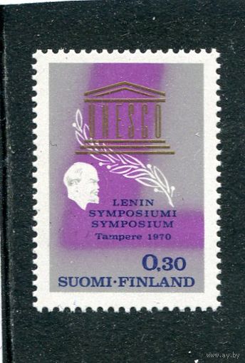 Финляндия. В.Ленин. Симпозиум Юнеско. Тампере
