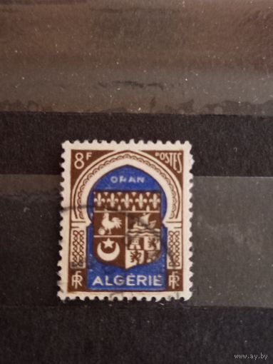 1947 французская колония Алжир герб (3-4)