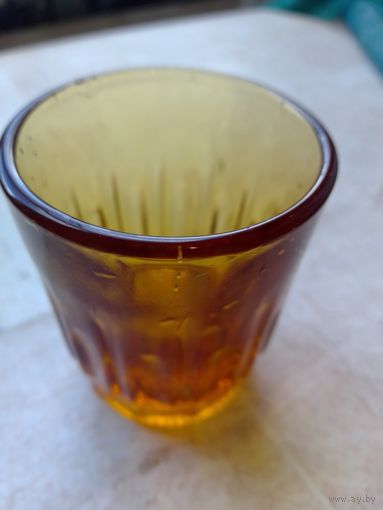 Рюмочка редкая жёлтая СССР