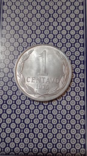 Чили 1 сентаво 1975
