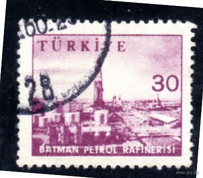 Турция. Ми-1703. Нефтеперерабатывающий завод. 1959.