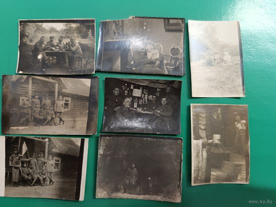 Миниатюрные фотографии ПМВ.