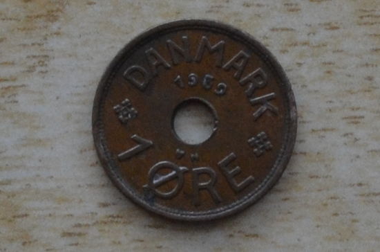 Дания 1 эре 1939