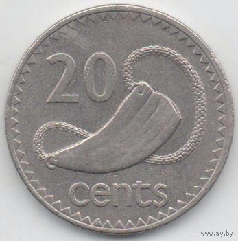20 центов 1979 Фиджи
