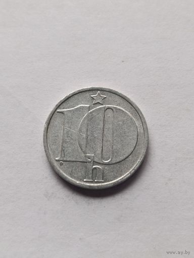 Чехия. 10 геллеров 1982 года. (4).
