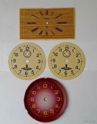 Циферблаты от шахматных часов