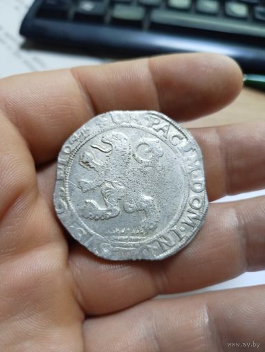 6. Левендальдер 1646 (Зволле, Нидерланды) бегущий лев