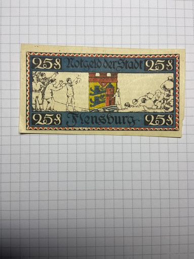 25 пфенигов (нотгельды) г. Германия.-2012