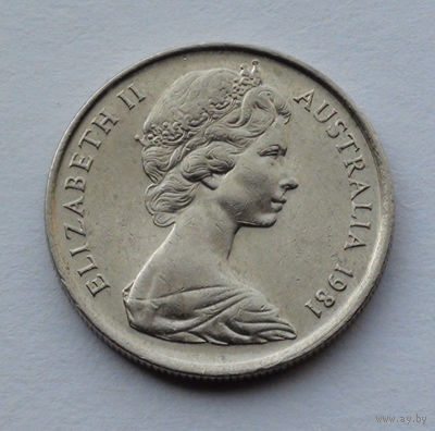 Австралия 5 центов, 1981