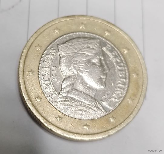 1 евро Латвия