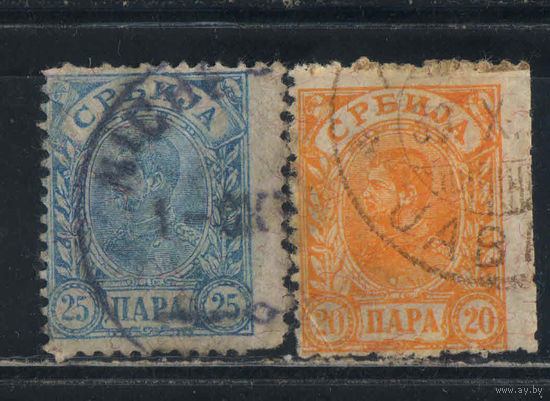 Сербия Кор 1894 Александр I Стандарт #38-9