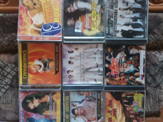 Audio CDs Albums зарубежные 7р за диск
