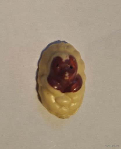 Елочная мини игрушка  Мишка в конверте из набора Малютка