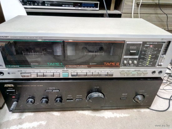 Двухкассетная дека SHARP RT-1010