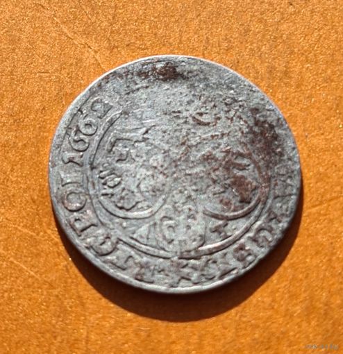 6 грош 1662 г.