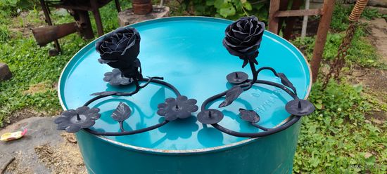 Кованный подсвечник